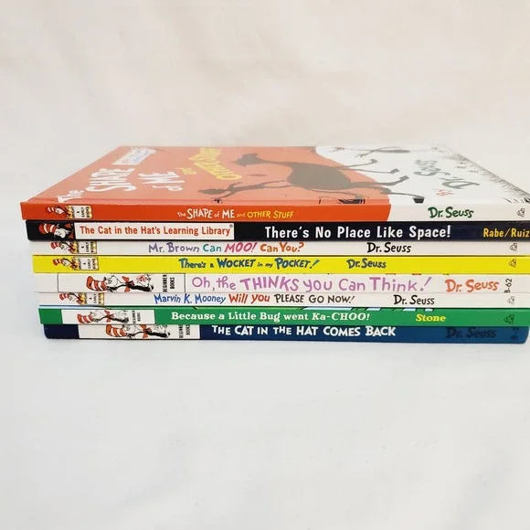 Dr Seuss Beginner Books Lot of 8 Hardcover Cat in the Hat Learning Library Kids - Picture 9 of 16